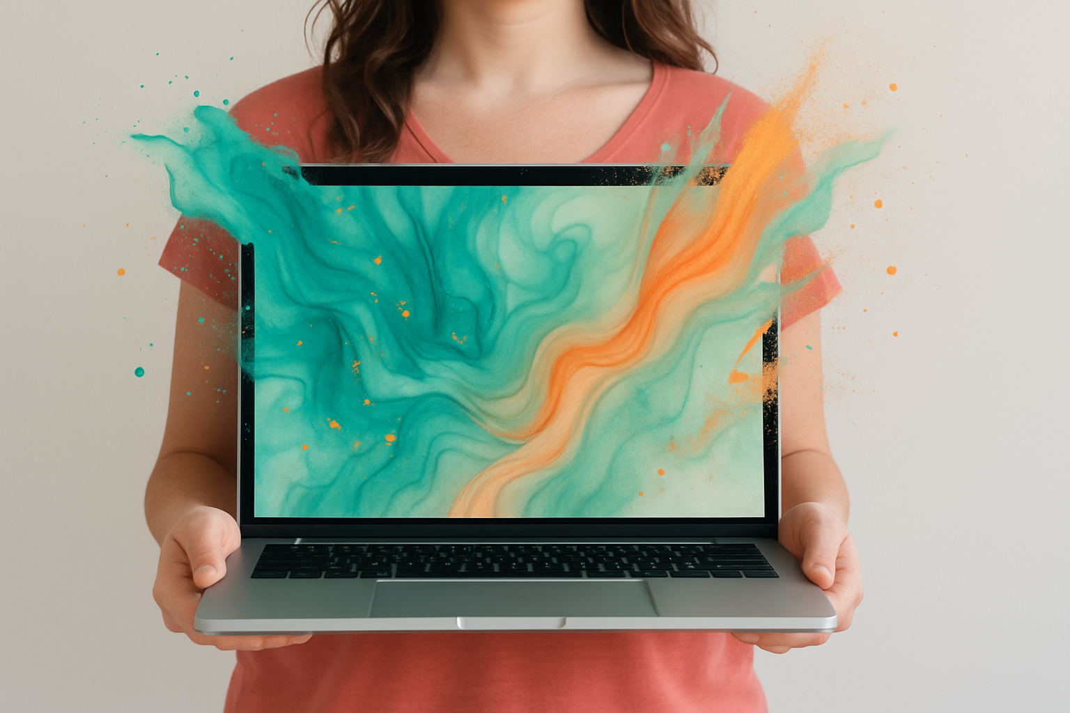 Laptop background
